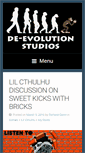 Mobile Screenshot of deevolutionstudios.com